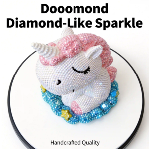 <span class=keywords><strong>Tirelire</strong></span> de luxe <span class=keywords><strong>à</strong></span> broderie au point diamant, poupée en vinyle, kits de matériaux pour loisirs créatifs, cadeaux de retour pour enfants - Product Image 4