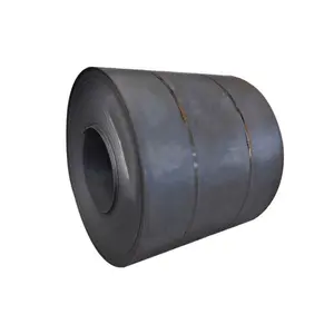 Fornitura produttori di cina caldo rollled nero a36 q195 q235 q355 ss400 bobina di metallo a basso tenore di carbonio 1 ~ 12m acciaio al carbonio 6mm di spessore