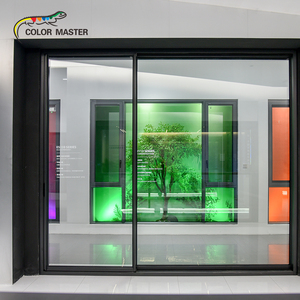 ระบบหน้าต่างอลูมิเนียมแบบพาโนรามา ยก-เลื่อน รุ่นใหม่ กระจกสองชั้น สำหรับสำนักงาน อาคารพาณิชย์ บ้านพักตากอากาศ และห้องครัว - Product Image 1