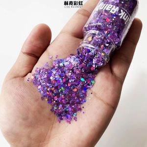 Nouvelles paillettes pour la peinture corporelle des enfants, paillettes caméléon colorées pour les célébrations et le maquillage de carnaval - Product Image 6