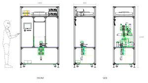 Tùy chỉnh tự động quang học thiết bị ống kính với độc đáo liên kết máy điều khiển thiết bị tự động - Product Image 3