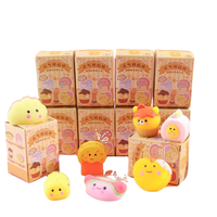 Boîte Mystère de Pâtisserie : Jouet Squishy TPR, Surprise Dumpling, Pain, Croissant, Cupcake, Anti-stress, Cadeaux Unisexe 14 ans et plus