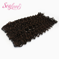Extensions de cheveux Genius Weft à prix de gros, couleur personnalisée, cheveux bouclés, sans perte, doux, 100% cheveux humains vierges pour femmes
