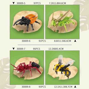 8 <span class=keywords><strong>bambini</strong></span> su 1 assemblano educativi insetti giocattolo farfalla mantide scarabeo libellula Set di blocchi di costruzione del <span class=keywords><strong>mondo</strong></span> - Product Image 5