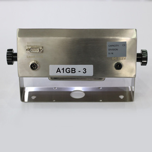 Indicateur de pesage <span class=keywords><strong>Yaohua</strong></span> XK315A1GB-3 à 6 chiffres avec écran LED vert et boîtier en acier inoxydable pour balance électronique à plateforme - Product Image 6