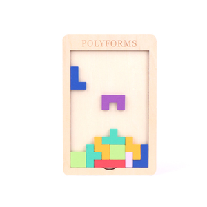 OEM/ODMカラフルな木製磁気タングラムパズル教育玩具タングラムピースセットキッズインテリジェンスゲーム - Product Image 5