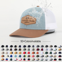 Casquette de baseball Heycap OEM personnalisée à 6 panneaux avec visière pré-courbée, en maille, fermeture snapback, vente en gros, style trucker, avec logo brodé 3D, certifiée BSCI