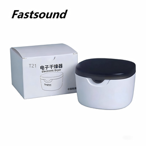 เครื่องอบแห้งอุปกรณ์ช่วยฟังด้วยรังสียูวี อุปกรณ์ทำความสะอาดเครื่องช่วยฟัง กล่องอบแห้งแคปซูล กล่องเก็บเครื่องช่วยฟัง ตัวลดความชื้นสำหรับเครื่องช่วยฟัง - Product Image 1