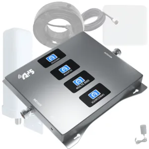 Amplificateur de signal 5G/4G/3G/2G LTE GSM Bandes 1/3/5/7/8/20 N1/N28 700 800 850 900 1800 2100 2600 MHz Répéteur Amplificateur 5265 2G 3G 4G - Product Image 5