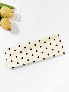Bandeaux élastiques polyvalents à pois <span class=keywords><strong>pour</strong></span> femmes Bandeaux de sport confortables <span class=keywords><strong>pour</strong></span> la forme physique et la course à pied quotidiennes - Product Image 6