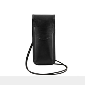 Étui à lunettes en cuir PU avec sangle de cou, housse minimaliste pour lunettes de soleil, pochette unisexe pour lunettes, personnalisable. - Product Image 5