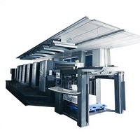 Machine d'impression offset 6 couleurs Heidelberg CD102 6+L d'occasion