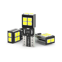 Sans erreur 194 168 T10 W5W Canbus voiture LED Auto ampoule 12V DC 2835 puce blanc rouge jaune bleu T10 LED Canbus intérieur ampoule