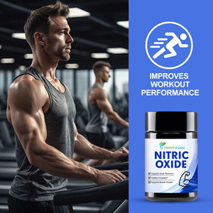 Capsules d'oxyde nitrique de haute qualité OEM ODM avec L-Taurine favorisant une récupération rapide, stimulant la croissance musculaire et la circulation saine - Product Image 6