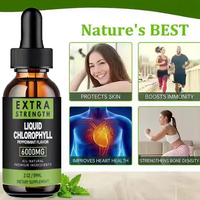 Clorofila Líquida de Marca Privada 500ml, Suplemento Detox para la Piel, Venta al por Mayor, Orgánica, a Granel