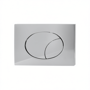 Placa de Drenaje Doble Flow Cromada de 10x15 cm para Lavabo de Baño - Product Image 3