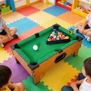 Mesa de Billar Mini de Alta Calidad, Mesa de Billar Mini Económica, Juego Portátil para Niños, Juego Familiar en Interiores y Regalo para Niños, Compra al por Mayor - Product Image 3