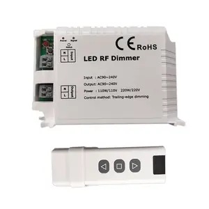 Bộ Điều Chỉnh Độ Sáng Đèn AC90-240V Chất Lượng Tốt Hệ Thống Điều Khiển Từ Xa Bộ Điều Chỉnh Độ Sáng Đèn LED Triac 3 Phím Không Dây