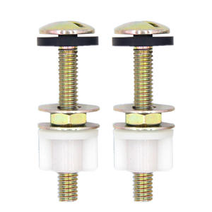 ชุดน็อตพลาสติกชุบสังกะสีสำหรับใช้ในห้องน้ำเครื่องล้างยางสำหรับใช้ในห้องน้ำ - Product Image 1