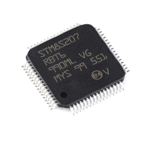 Microcontrolador STM8S207RBT6 LQFP-64 de 8 bits, 2.95V ~ 5.5V, CPU de 24MHz, Procesadores Flash, Chips de Memoria Flash MCU Originales - Product Image 1