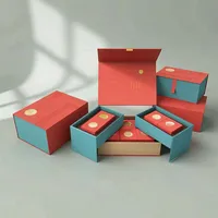 Boîtes cadeaux en papier avec logo personnalisé pour un emballage élégant