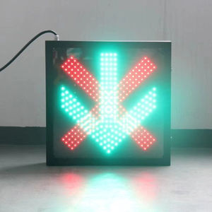 Semáforo LED de 600 mm con Cruz Roja y <span class=keywords><strong>Flecha</strong></span> Verde en Una Sola Unidad para Seguridad Vial - Product Image 1