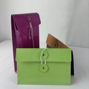 Custom Mailing Bags CMYK Offset Printing Reusable Recyclable Kraft Cardboard Paper <strong>Envelopes</strong> with Snap Closure <strong>String</strong> - Product Image 4