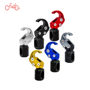 Evrensel 22MM-28MM yüksek yoğunluklu alüminyum alaşım gidon motosikletler için kanca tutucu kask askı-motosiklet vücut sistemleri - Product Image 1