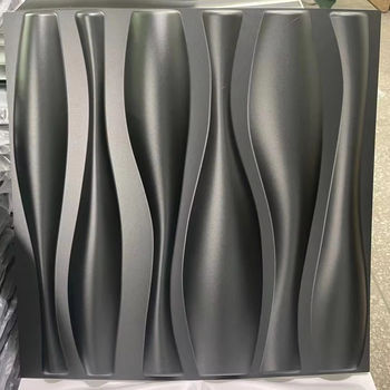 UDK Hot Selling PVC Vinyl 3D Luxury Style Wall Panel Wall Board Easy to ...