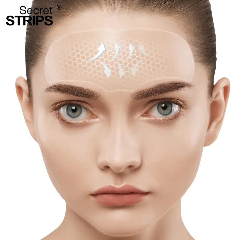 Secret Strips Skin Care Improves Skin Elasticity Forehead Overnight Patches