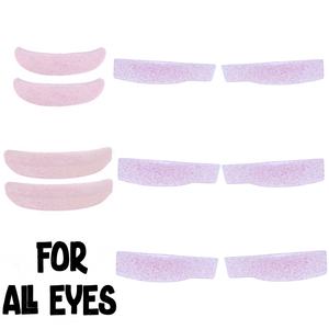 Coussin de levage de cils en silicone L Curl, résultat de levage Ultra des cils à la fois tiges de permanente souples avec 5 tailles bouclier de permanente sans colle sur la paupière - Product Image 2