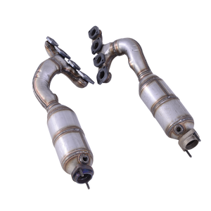 เครื่องฟอกไอเสียเชิงเร่งปฏิกิริยาสามทางระบบสแตนเลสสำหรับ740 BMW - Product Image 4