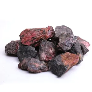 Wholesale Rough Stone Raw Gemstone Mineral Irregular Healing Crystals Rhodonite Natural Stone