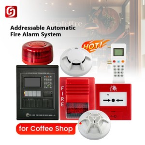 Sistema de alarma contra incendios direccionable inteligente 1-8 bucles Sistema de control de alarma contra incendios - Product Image 1