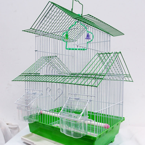<span class=keywords><strong>Cage</strong></span> à oiseaux pliable en bois de grande taille, dispositif métallique Anti-rouille par galvanisation audacieux, avec décoration - Product Image 4