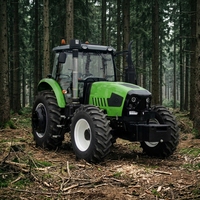 Traktor Pertanian Mini Roda 4WD Bermesin Diesel 90HP Top Brand LTB904 Produktivitas Tinggi Kebisingan Rendah