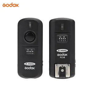 Godox FC-16闪光灯触发器2.4GHz 16通道无线远程闪光灯工作室频闪触发快门相机5D 6D 7D 5D标记III