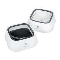 Bol flottant anti-éclaboussures pour chien et chat Buveur d'eau Bouche non mouillée Distributeur d'arrosage portable anti-goutte pour chien