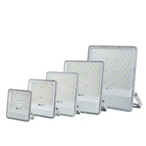 High Quality Professional Waterproof Ip67 25/40/60/100/200/300w LED Solar Flood Light ABS For Garden Outdoor