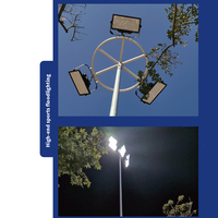 Reflector LED de 450W 500W 1000W 1500W para Estadios, Iluminación LED de Alta Potencia 500000LM para Campos de Fútbol y Béisbol