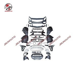 กันชนรถ2014-2019ชุดแปลงกันชนหน้าหลังรถสไตล์ S65สำหรับ C217 <span class=keywords><strong>Mercedes</strong></span> S400 <span class=keywords><strong>S500</strong></span>รถเก๋ง - Product Image 1