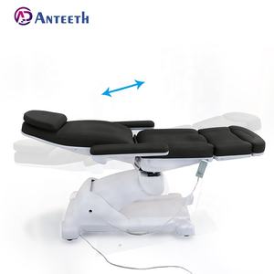 Conception personnalisée Chaise de <span class=keywords><strong>salon</strong></span> de beauté Chaise de traitement médical inclinable à 3 4 moteurs Lit de cire pour cils Lit facial de spa électrique à commande aux pieds - Product Image 4