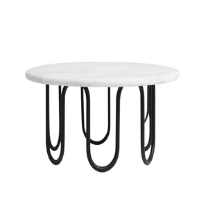 Soporte para servidor de pastel de último diseño con acabado de primera calidad y usos ocasionales con patas redondeadas doradas en nuevo estilo - Product Image 5