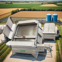 IEPP haute efficacité économie d'énergie déshydrateur ferme Animal canard vache fumier vis presse usine de fabrication applicable PLC noyau