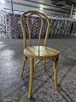 Chaise de salle à manger empilable en bois style Bentwood vintage, mobilier commercial classique, personnalisation OEM par le fabricant
