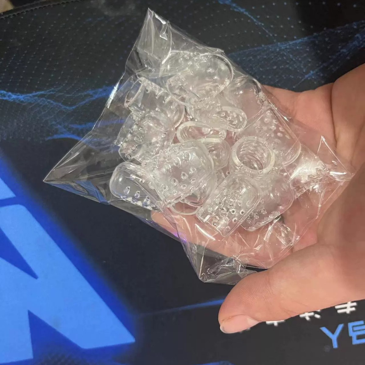 Protectores de dedos [paquete de 10] Cómodos y antifricción