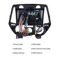 Autoradio Android Podofo 9'' avec Carplay sans fil, Android Auto, GPS, WIFI, pour Hyundai L20 2008-2012, autoradio en gros, OEM