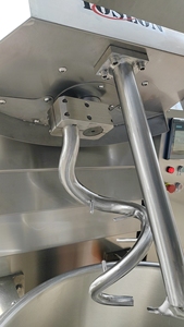 Mélangeur à spirale amovible pour pâte, capacité 100 kg de farine, pétrin de boulangerie 210 litres, machine programmable à double vitesse - Product Image 6