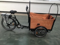 Offre Spéciale électrique Cargo Trike adulte trois roues remorque 250W puissance avec cadre en aluminium E-Bike Cargo Cycle