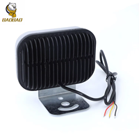 BAOBAO BB1416 Mini Système d'éclairage 12 LED 24W 4D 3 pouces Phares de travail LED blancs Lampe de vélo Phares de moto pour moto